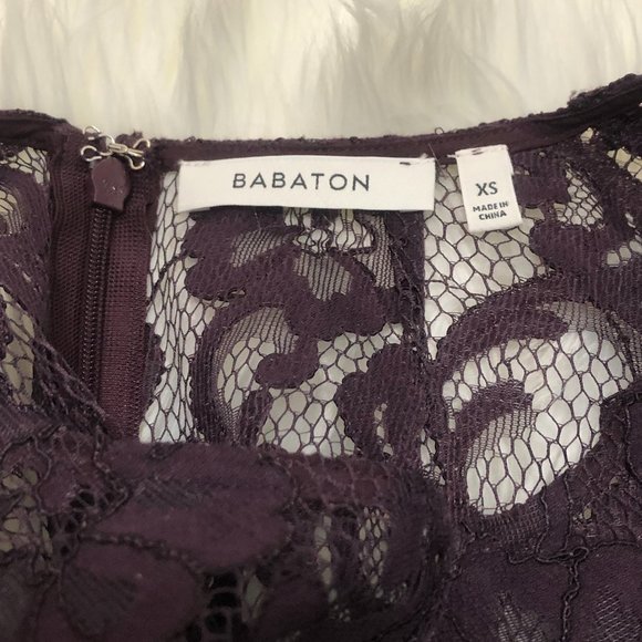 *NWOT* Aritzia Babaton Floral Lace Ian Blouse - Size XS - Picture 4 of 9